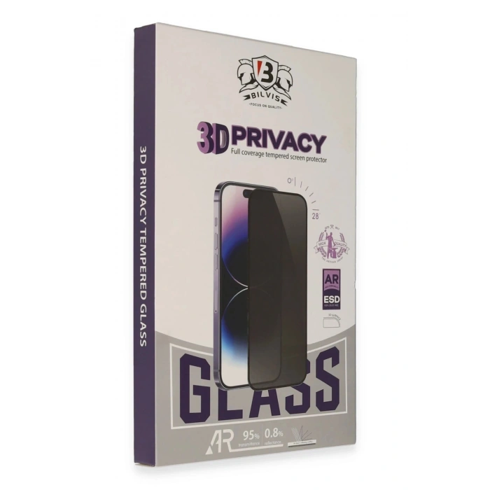 Durukar®  Samsung Galaxy S25 Ultra Bilvis 3D Hayalet Cam Ekran Koruyucu