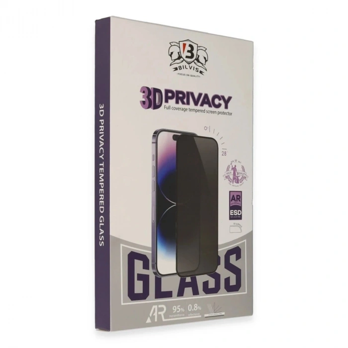 Durukar®  Samsung Galaxy S25 Ultra Bilvis 3D Hayalet Cam Ekran Koruyucu