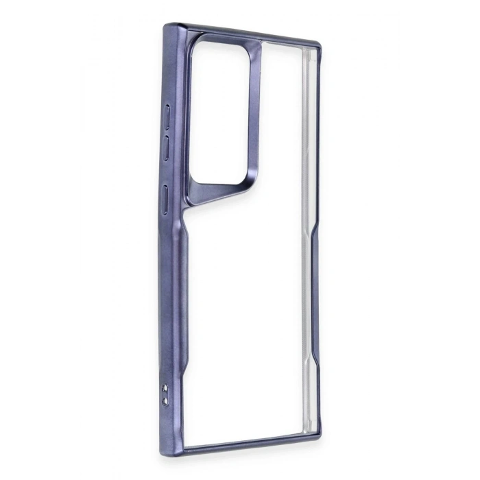 Durukar®  Samsung Galaxy S25 Ultra Kılıf Boyi Silikon Kapak - Lacivert