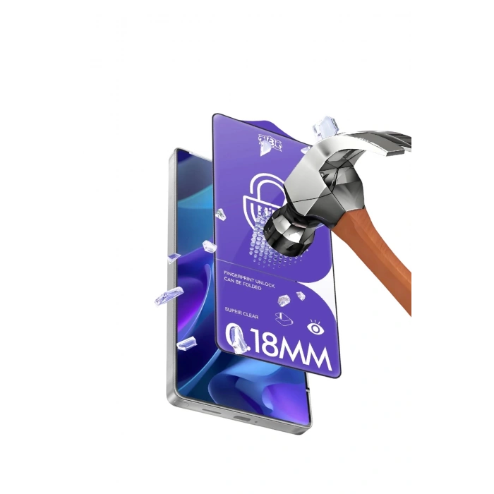 Durukar®  Samsung Galaxy S26 Plus Bilvis 3D Cam Ekran Koruyucu - Siyah