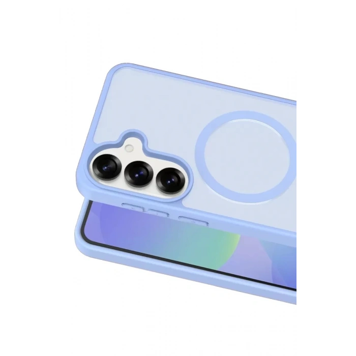 Durukar®  Samsung Galaxy S26 Plus Jota Magsafe Kapak - Açık Mavi