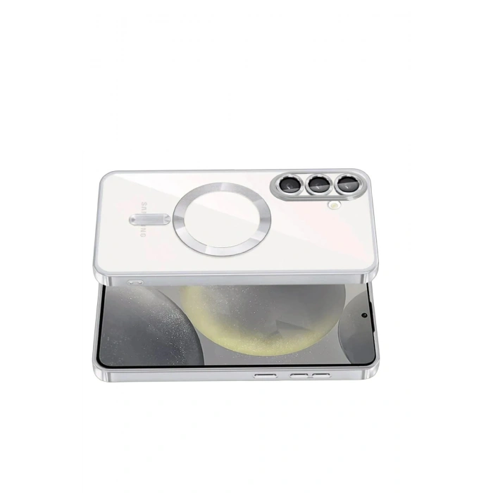 Durukar®  Samsung Galaxy S26 Plus Kross Magneticsafe Kapak - Gümüş
