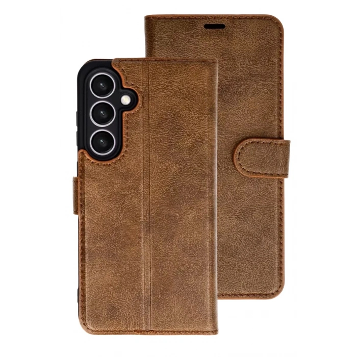 Durukar®  Samsung Galaxy S26 Plus Trend S Plus Kapaklı Kılıf - Taba