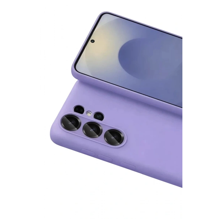 Durukar®  Samsung Galaxy S26 Ultra Nano içi Kadife Silikon - Lila