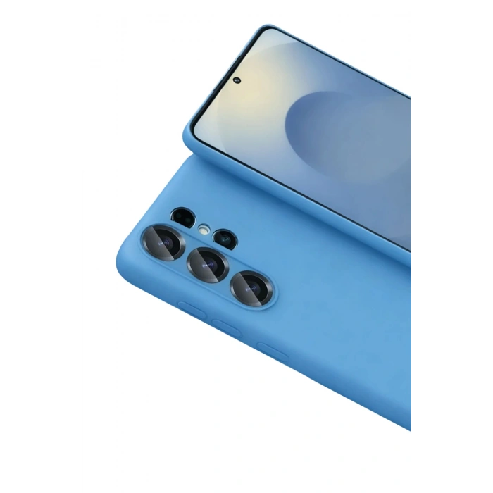 Durukar®  Samsung Galaxy S26 Ultra Nano içi Kadife Silikon - Mavi