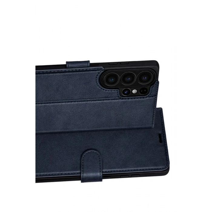 Durukar®  Samsung Galaxy S26 Ultra Trend S Plus Kapaklı Kılıf - Lacivert