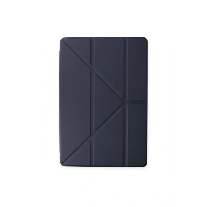 Durukar® Samsung Galaxy T870 Tab S7 11 Case with Pen Holder Mars Tablet Cover - Navy Blue