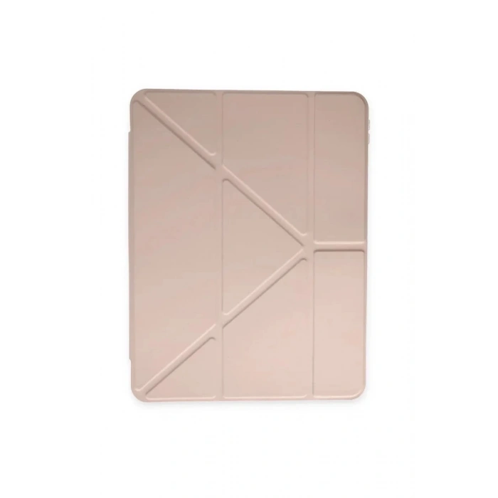Durukar® Samsung Galaxy T870 Tab S7 11 Case with Pencil Holder Mars Tablet Case - Rose Gold