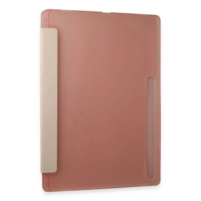 Durukar®  Samsung Galaxy Tab A9 Plus Kılıf Kalemlikli Mars Tablet Kılıfı - Rose Gold