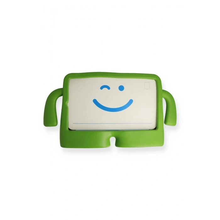 Durukar®  Samsung Galaxy Tab A9 Plus Kılıf Karakter Tablet Silikon - Yeşil
