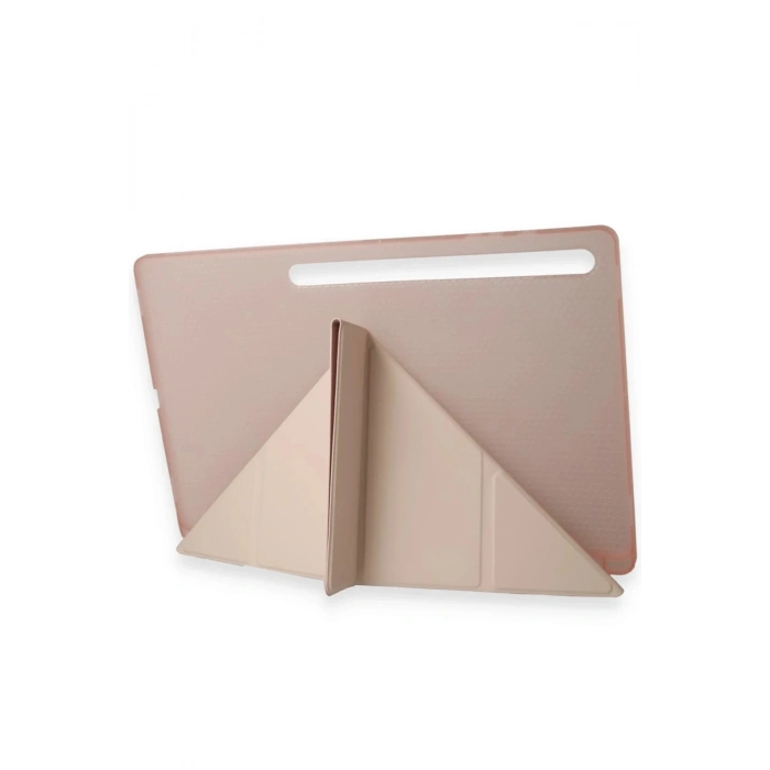 Durukar®  Samsung Galaxy X910 Tab S9 Ultra 14.6 Kılıf Kalemlikli Mars Tablet Kılıfı - Lavender