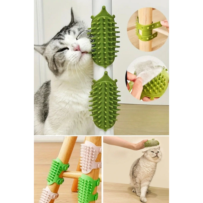 Durukar® Sandalye Ayağına Takılabilen Ayarlanabilir Silikon Kedi Kaşınma Tarağı