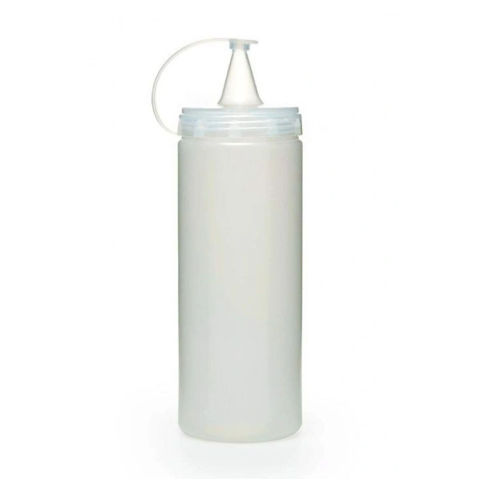 Durukar® Şeffaf Kapaklı Sızdırmaz Yağlık Sosluk Şişesi Plastik Yağdanlık 400 ml AP-9028