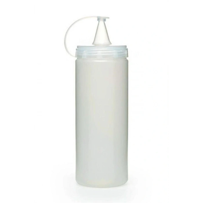 Durukar® Şeffaf Kapaklı Sızdırmaz Yağlık Sosluk Şişesi Plastik Yağdanlık 400 ml AP-9028
