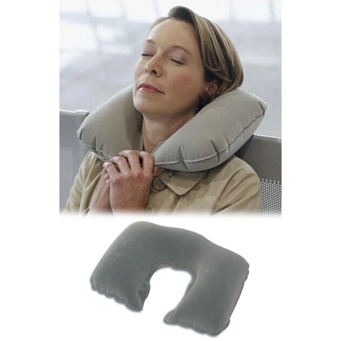 Durukar® Seyahat Yolculuk Uyku Boyun Yastığı Ergonomik Ortopedik Yastık