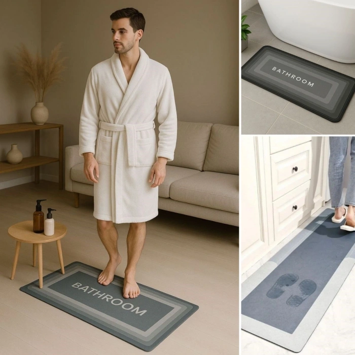 Durukar® Magic Super Water-Absorbent Non-Slip Base Long Mat 40*120 cm