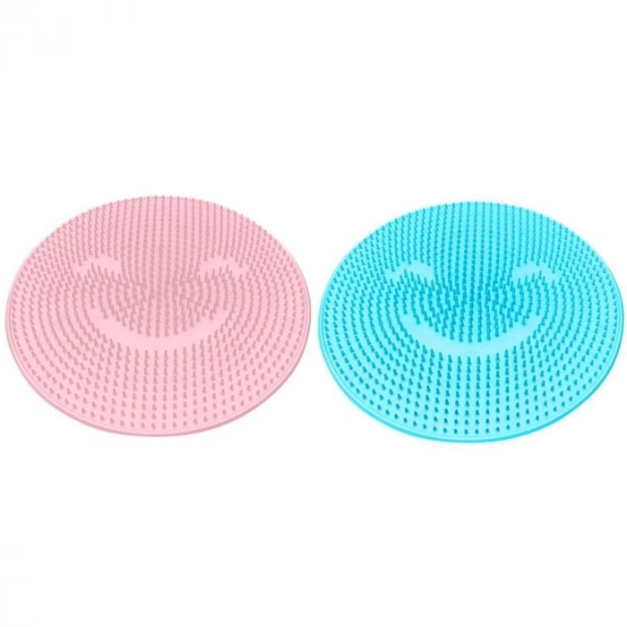 Durukar® Silikon Fırçalı Banyo Masaj Matı ve  Ayaklar için Topuk Masaj Paspası