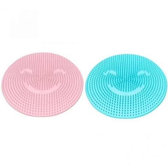 Durukar® Silikon Fırçalı Banyo Masaj Matı ve  Ayaklar için Topuk Masaj Paspası