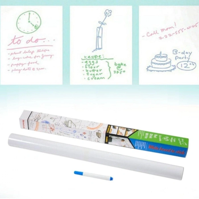 Durukar® Erasable Marker Sticker Wall-Mounted Writing Board 60x100 cm