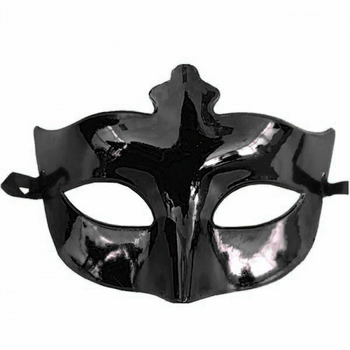 Durukar® Siyah Renk Masquerade Kostüm Partisi Venedik Balo Maskesi