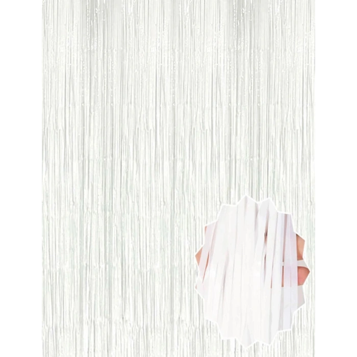 Durukar® Soft Beyaz Renk Duvar ve Kapı Perdesi İthal 100x200 cm