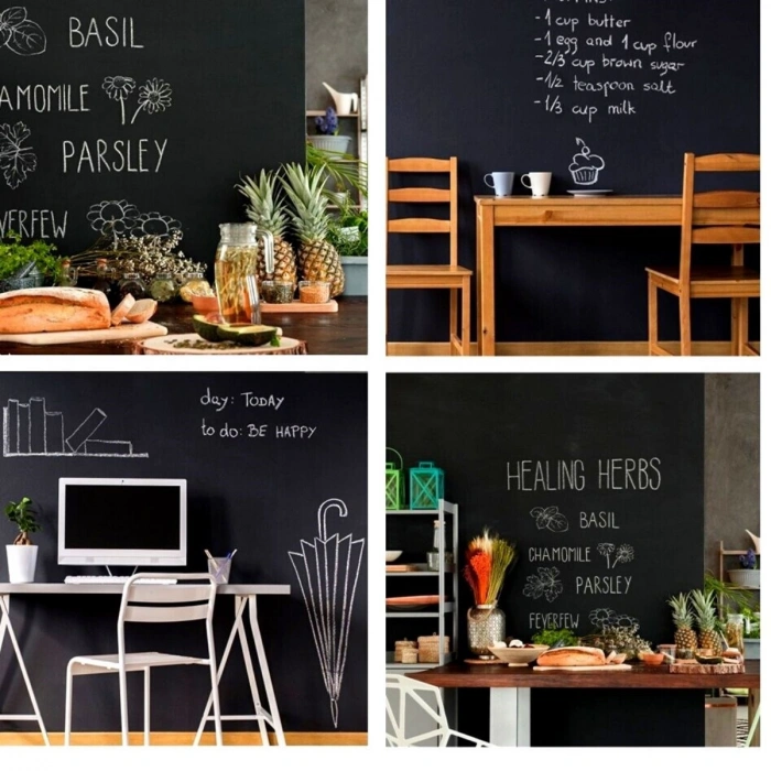 Durukar® Sticker Rulo Yapışkanlı Çocuk Yazı Yazma Tahtası Yazı Yazma Sticker