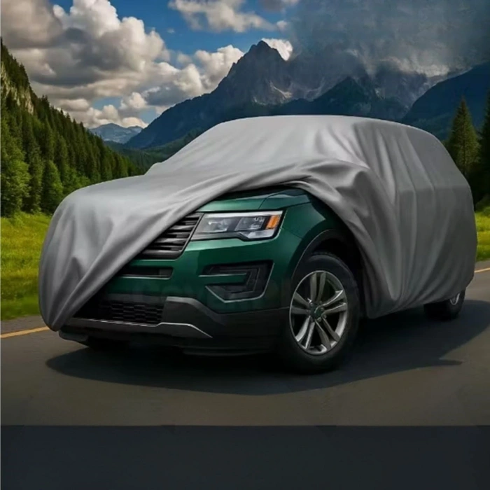 Durukar® Waterproof Rain, Snow, Hail Protective Car Cover Compatible with Sedan Vehicles - Car Cover