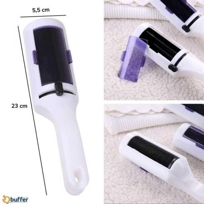 Durukar® Portable Electrostatic Container Roll-Shaped Pet Hair Collector