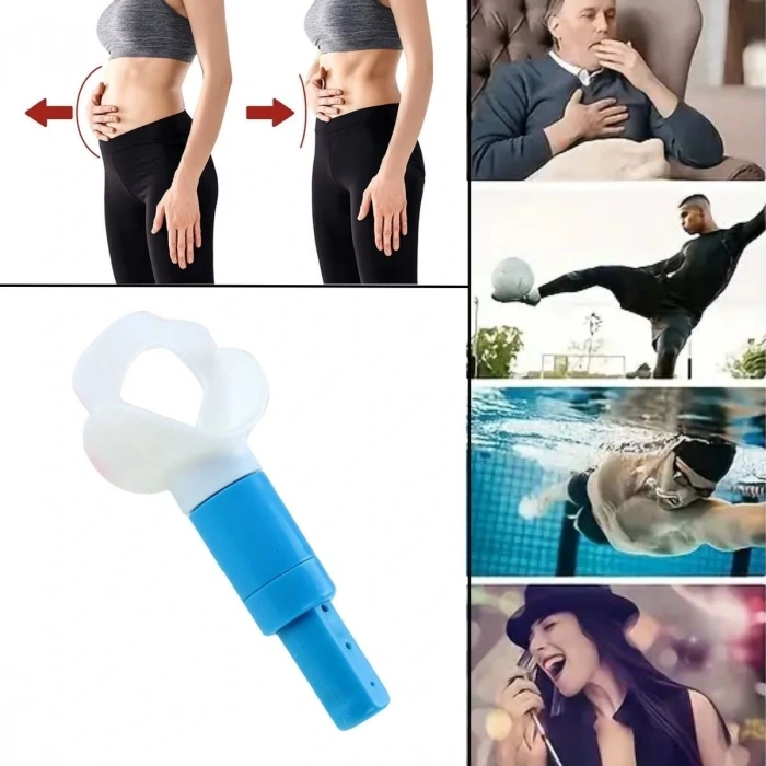 Durukar® Taşınabilir Karın Kası Çalıştırıcı Solunum Egzersiz Eğitmeni Nefes Egzersiz Aparatı