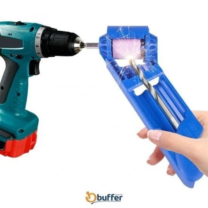 Durukar® Taşınabilir Kullanımı Kolay Hafif Matkap Ucu Bileyici Matkap Ucu Bileme Keskinleştirme Apara