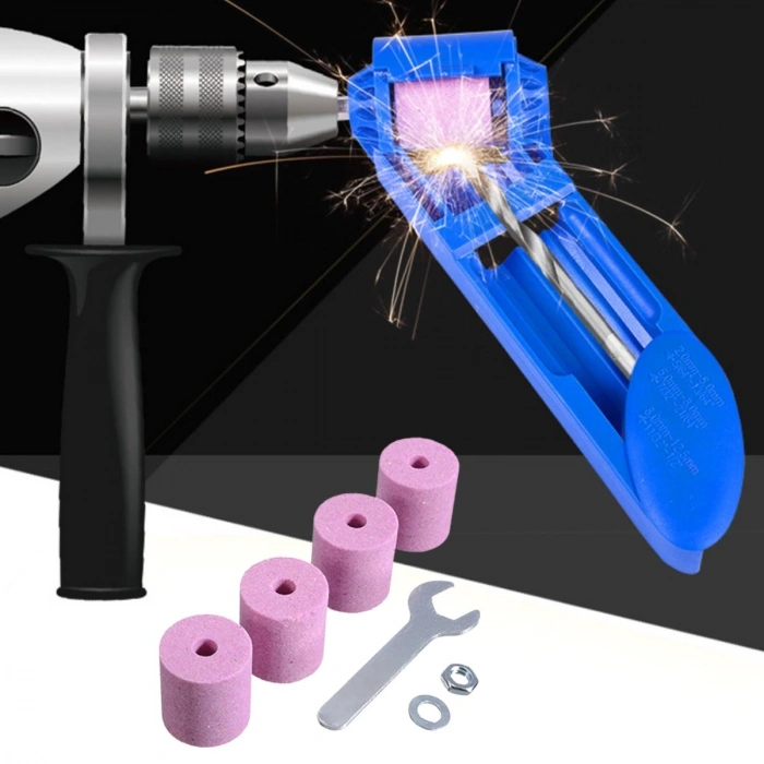 Durukar® Taşınabilir Kullanımı Kolay Hafif Matkap Ucu Bileyici Matkap Ucu Bileme Keskinleştirme Apara