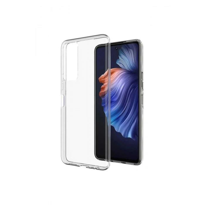 Durukar®  Tecno Camon 18 Kılıf Lüx Şeffaf Silikon