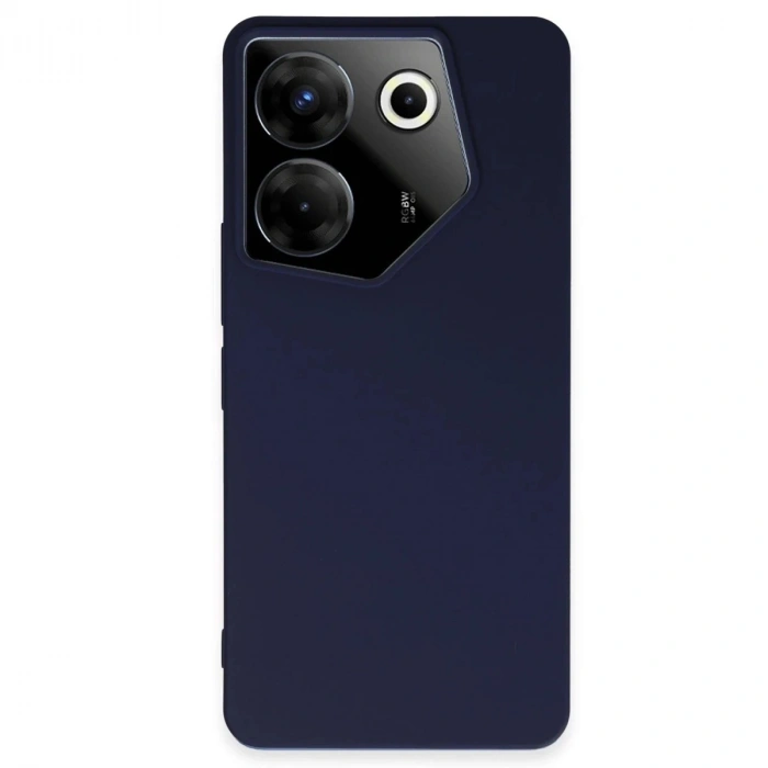 Durukar®  Tecno Camon 20 Pro 5G Kılıf First Silikon - Lacivert