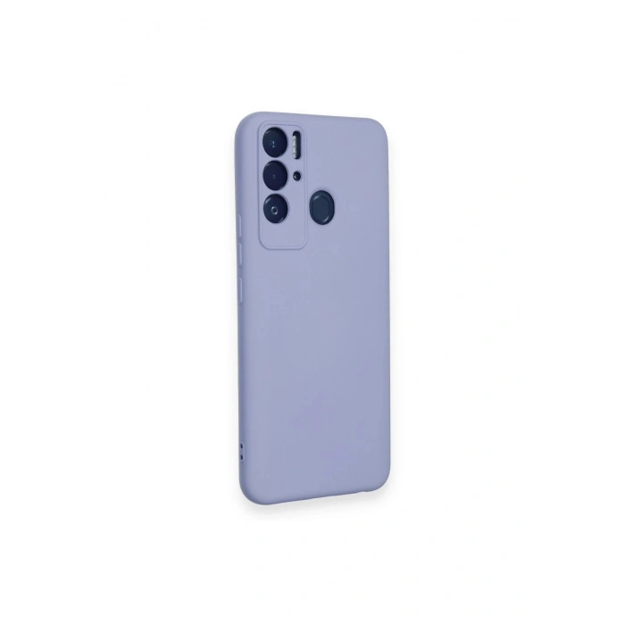 Durukar®  Tecno Pova Neo Kılıf Nano içi Kadife Silikon - Lila