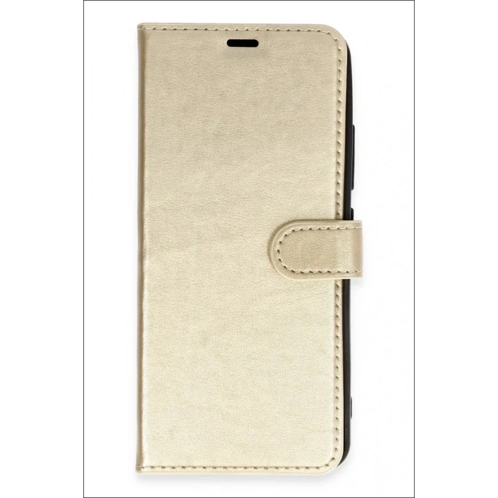 Durukar®  Tecno Spark 9 Pro Trend S Plus Kapaklı Kılıf - Gold
