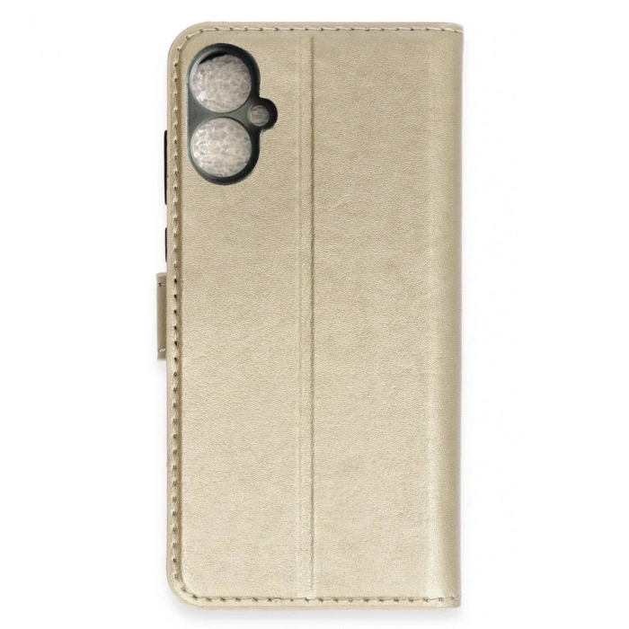 Durukar®  Tecno Spark 9 Pro Trend S Plus Kapaklı Kılıf - Gold
