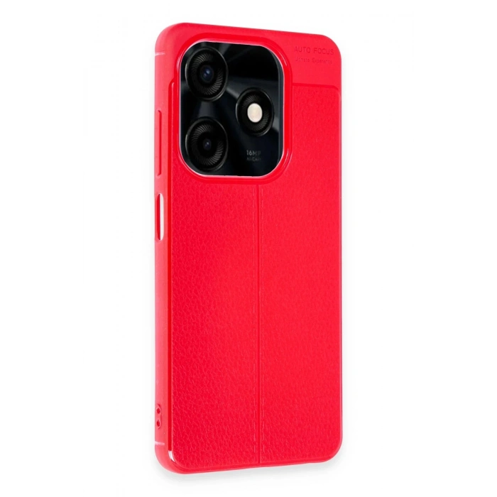 Durukar®  Tecno Spark Go 2024 Kılıf Auto Focus Kapak - Kırmızı