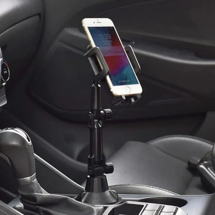 Durukar® Teleskopik Araç Bardak Yerine Giren Telefon Tutucu
