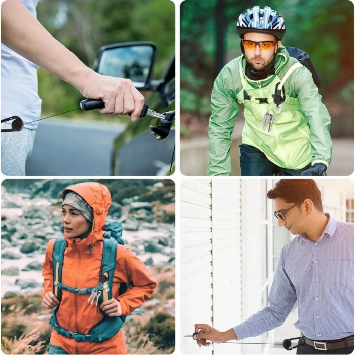 Durukar® Teleskopik Karabina Anahtarlık