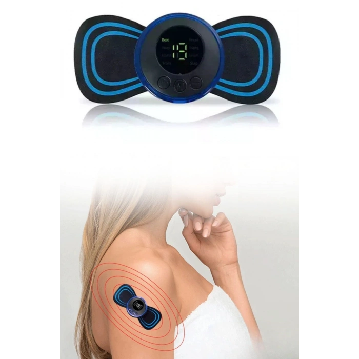 Durukar® Titreşimli USB Şarj Aletli Mini Elektrikli Kelebek Masaj Aleti