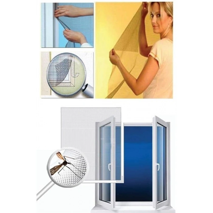 Durukar® Compatible with All Glass Window Doors Single Wing Window Fly Screen