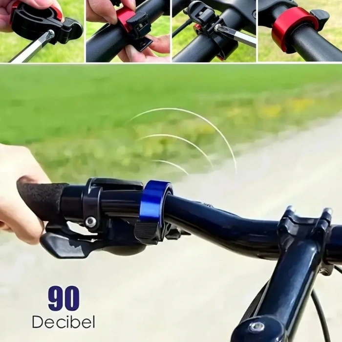 Durukar® Ultra-Yüksek Sesli Alüminyum Alaşımlı Bisiklet Zili