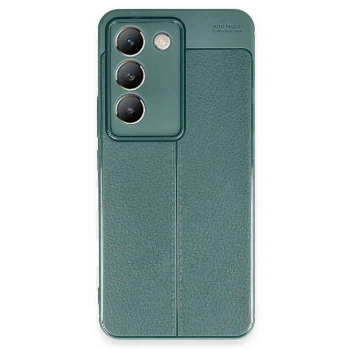 Durukar®  Vivo V30 Lite 4G Kılıf Auto Focus Kapak - Koyu Yeşil