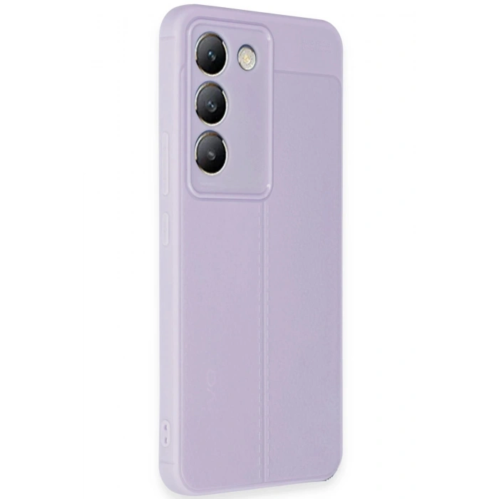 Durukar®  Vivo V30 Lite 4G Kılıf Auto Focus Kapak - Lila