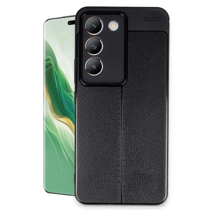 Durukar®  Vivo V30 Lite 4G Kılıf Auto Focus Kapak - Siyah