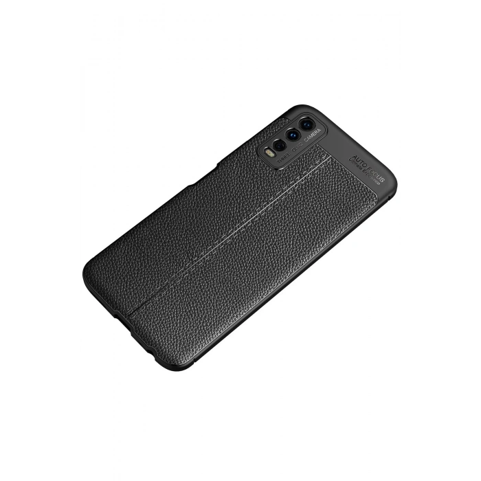 Durukar®  Vivo Y11S Kılıf Auto Focus Kapak - Siyah