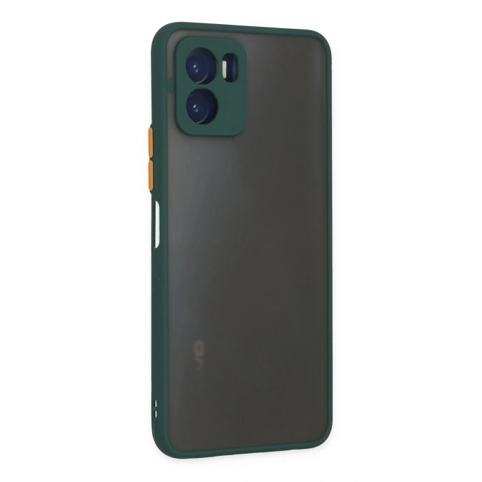 Durukar®  Vivo Y15S Kılıf Montreal Silikon Kapak - Yeşil