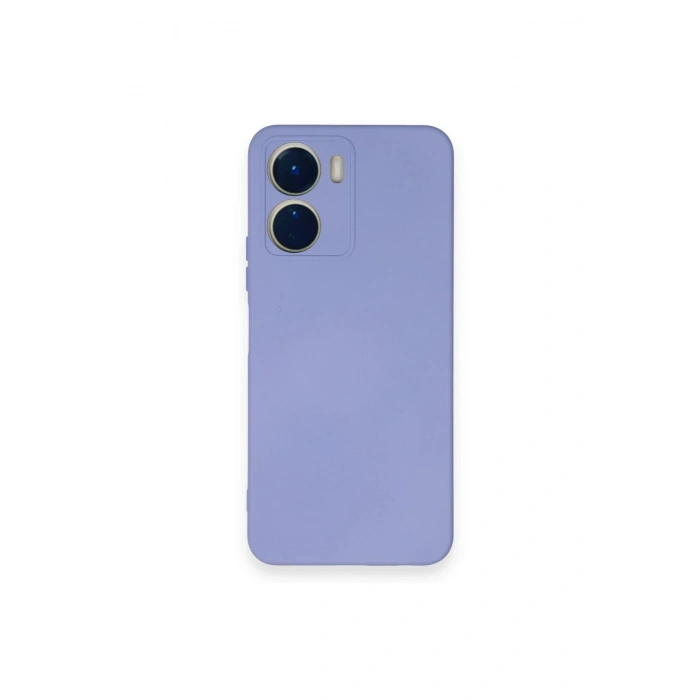 Durukar®  Vivo Y16 Kılıf Nano içi Kadife Silikon - Lila