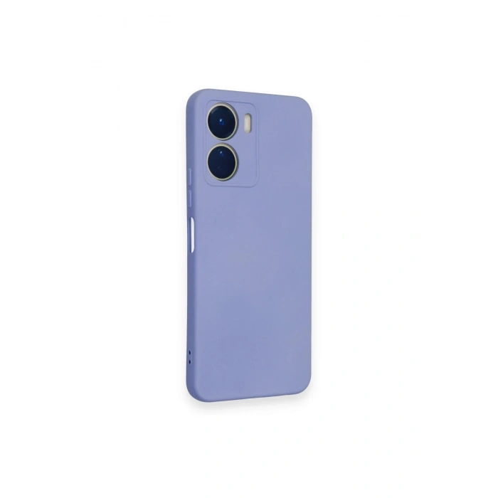 Durukar®  Vivo Y16 Kılıf Nano içi Kadife Silikon - Lila