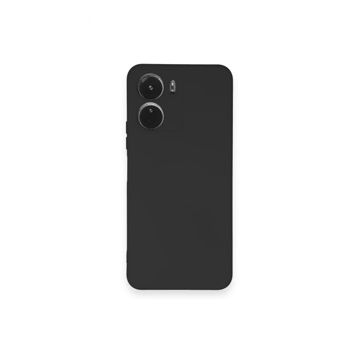 Durukar®  Vivo Y16 Kılıf Nano içi Kadife Silikon - Siyah